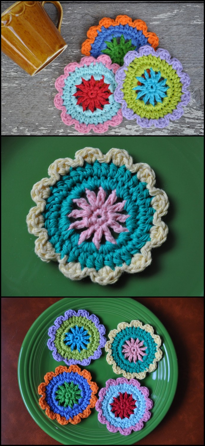 Free Coaster Crochet Pattern