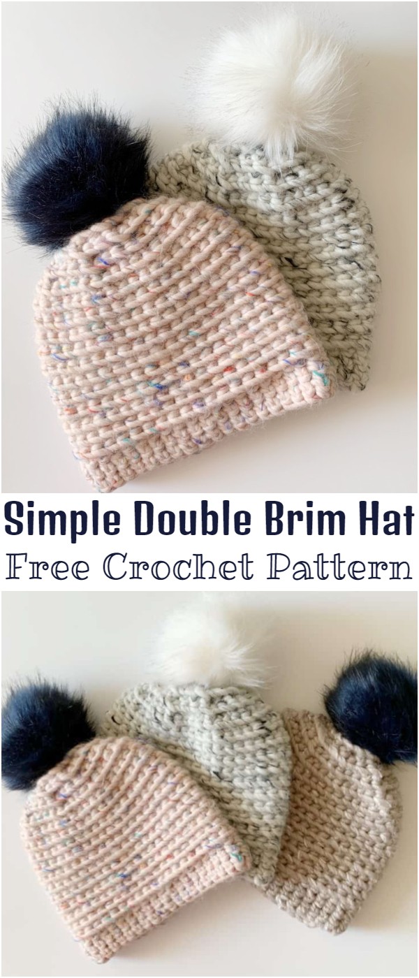Crochet Chunky Spiral Hat