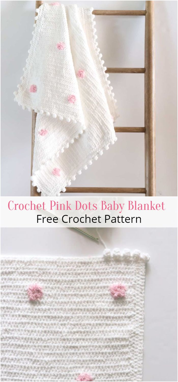 Crochet Pink Dots pattern