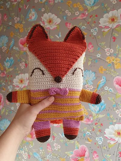 Crochet The Friendly Fox Free Pattern