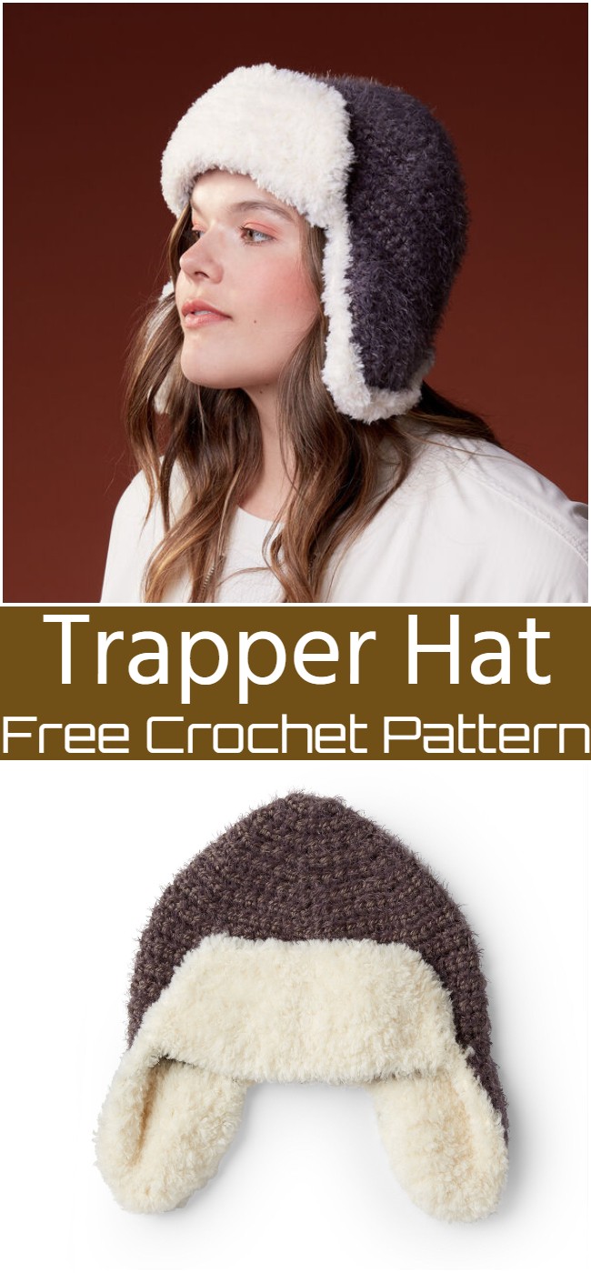 Crochet Trapper Hat Pattern: