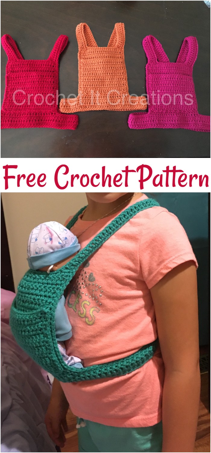 Baby Doll Carrier Crochet Pattern