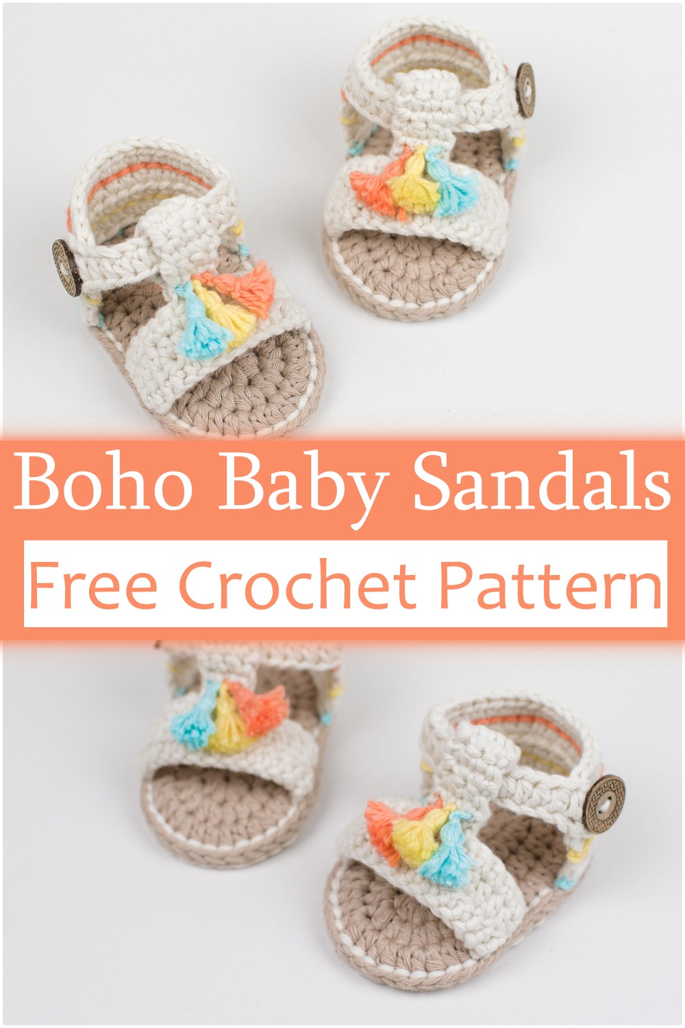 Crochet Boho Baby Sandals