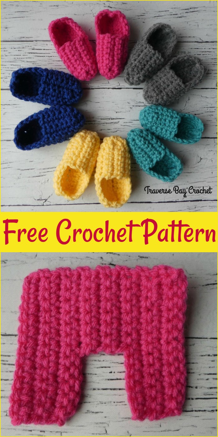 Easy Peasy Crochet Baby Booties