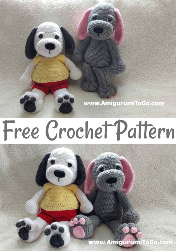 Free Crochet Cuddle Me Puppy