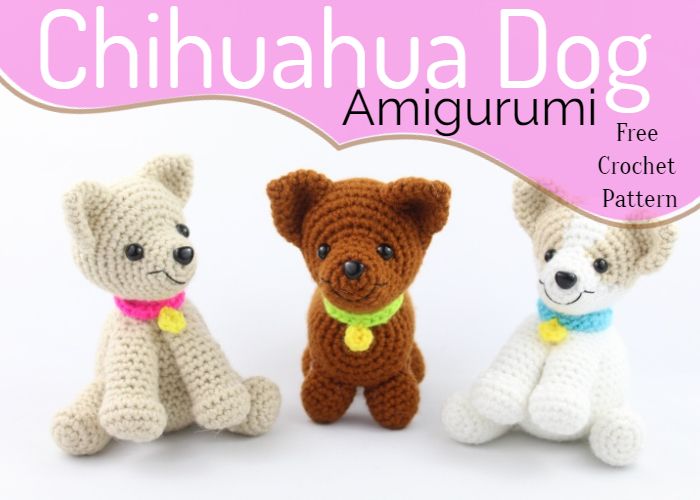 Chihuahua Dog Amigurumi - Free Crochet Pattern