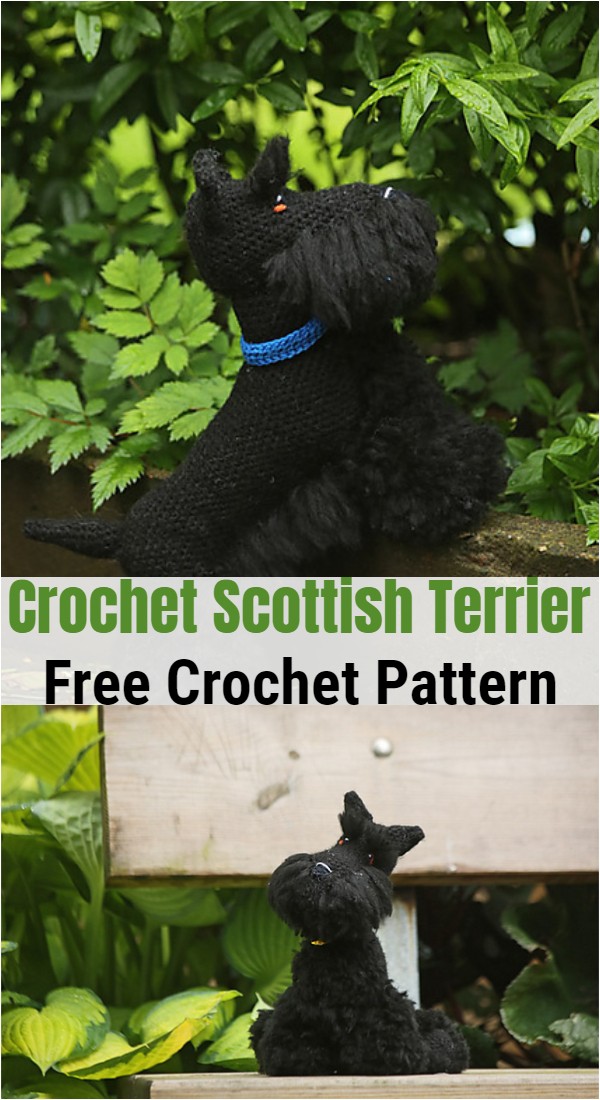 Crochet Scottish Terrier Free Crochet Pattern