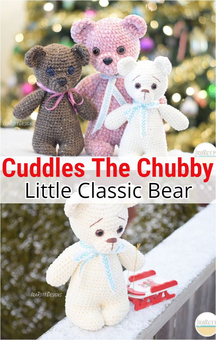 Cuddles The Chubby Little Classic Bear 