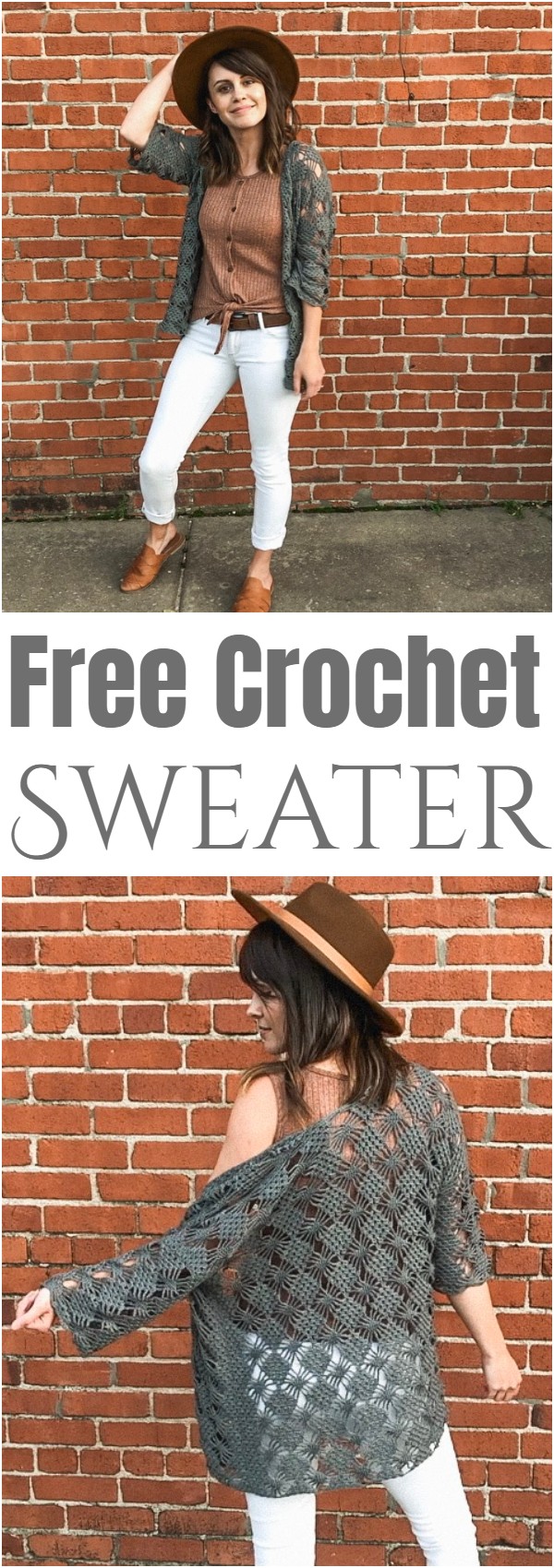 Oversized Crochet Sweater Pattern Free