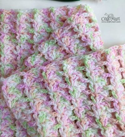 Monet Baby Blanket Crochet Pattern