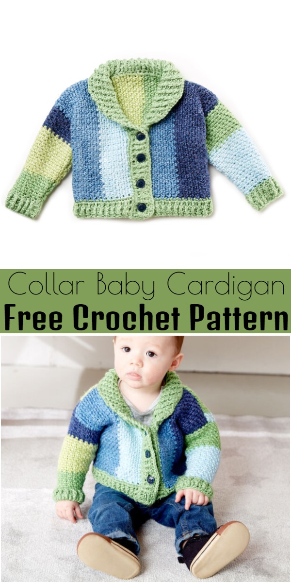 Collar Baby Cardigan