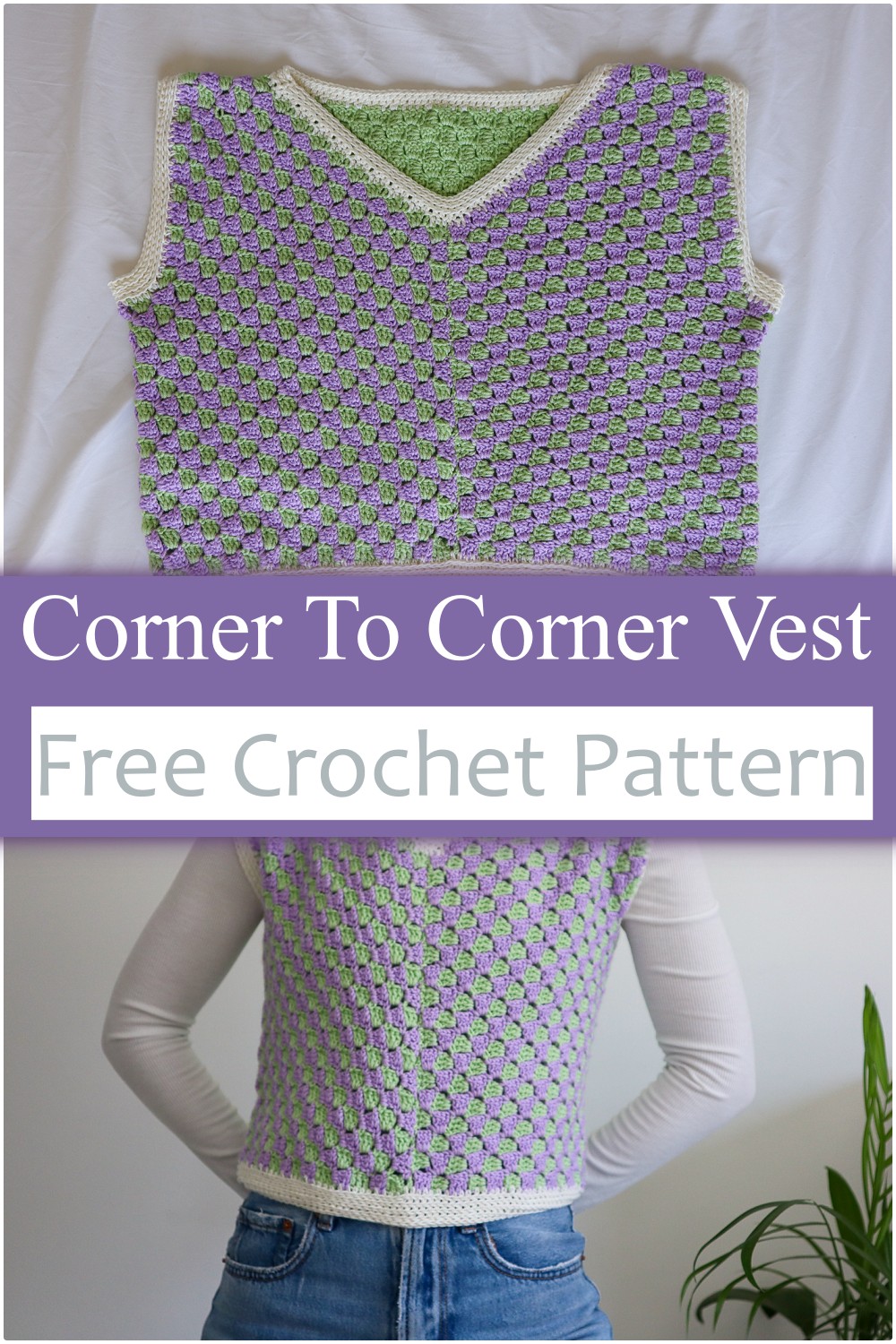 Corner To Corner Crochet Vest Pattern