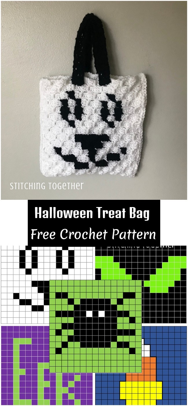 Crochet Halloween Treat Bag Pattern