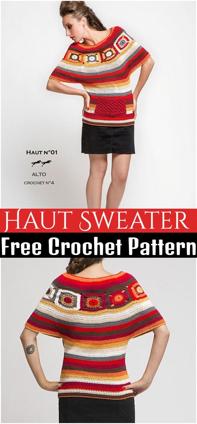 Crochet Haut Sweater Pattern
