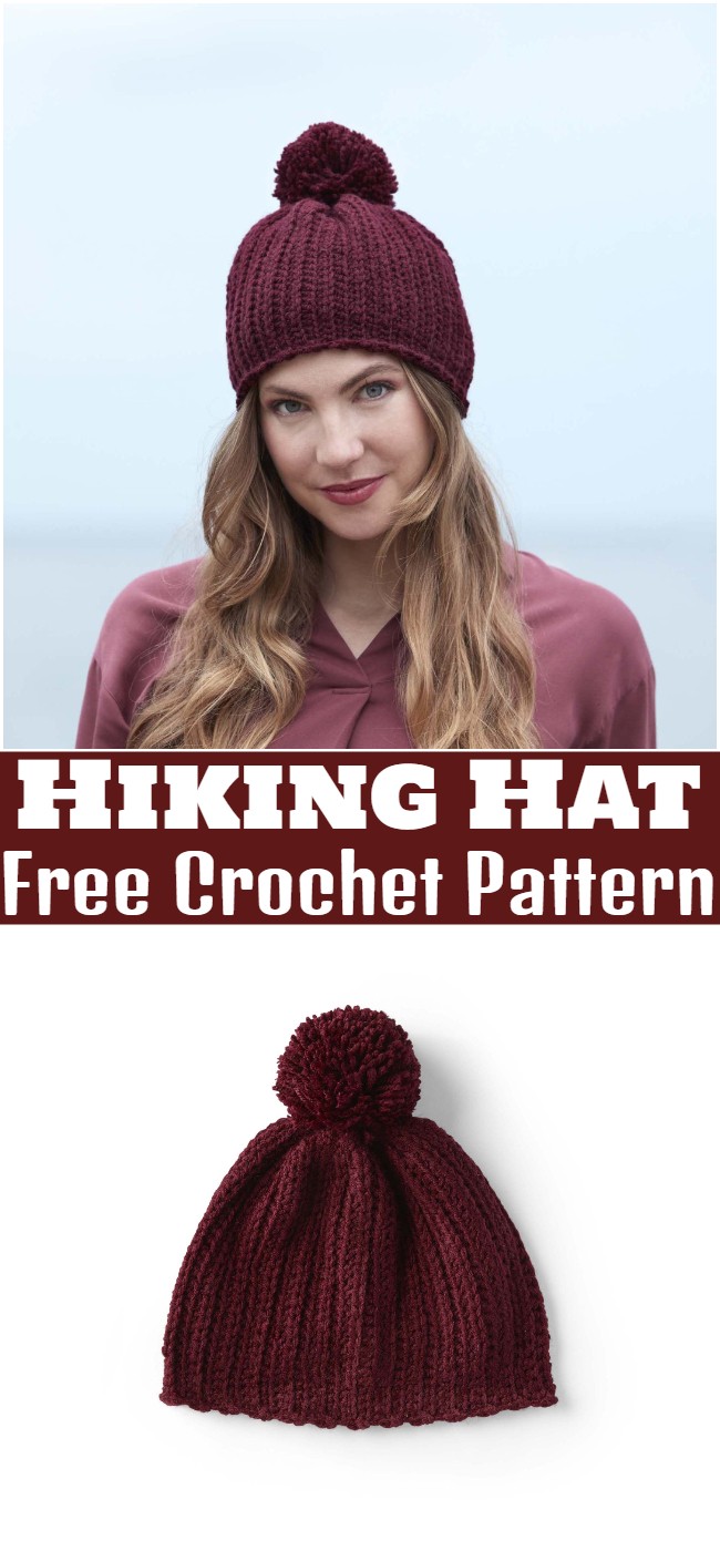 Crochet Hiking Hat Pattern