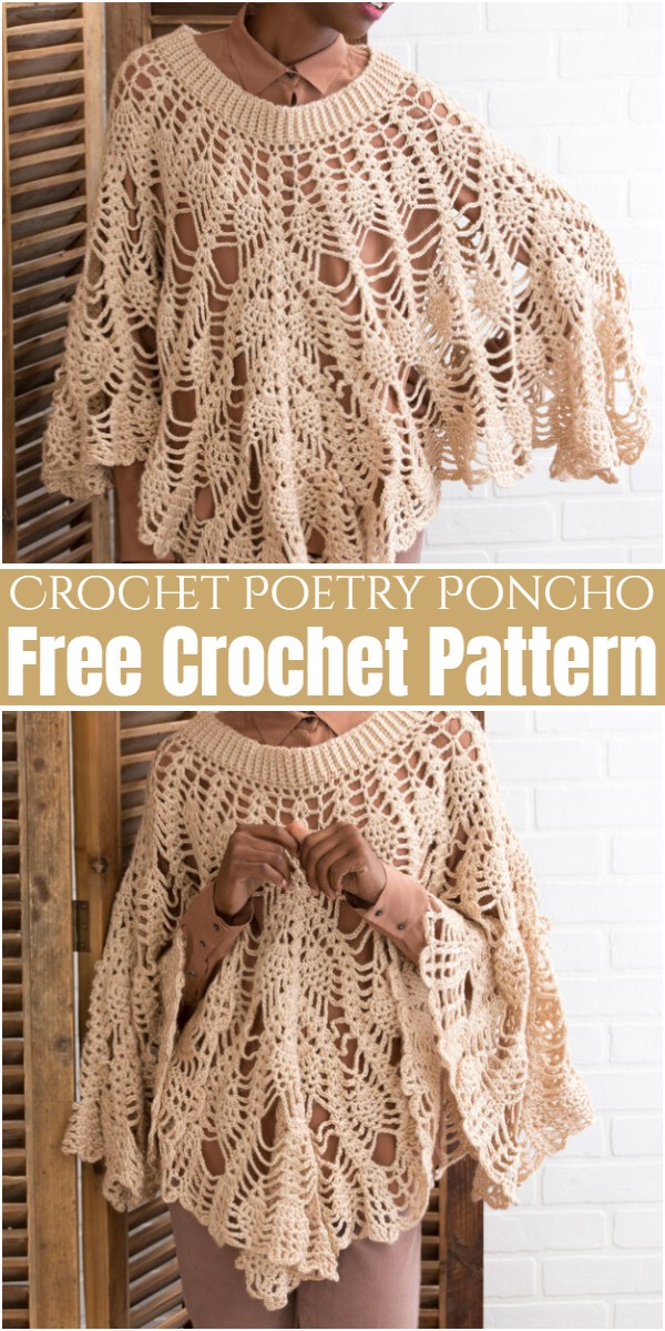 Crochet Poetry Poncho