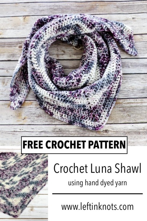 Crochet Shawl Scarf Pattern