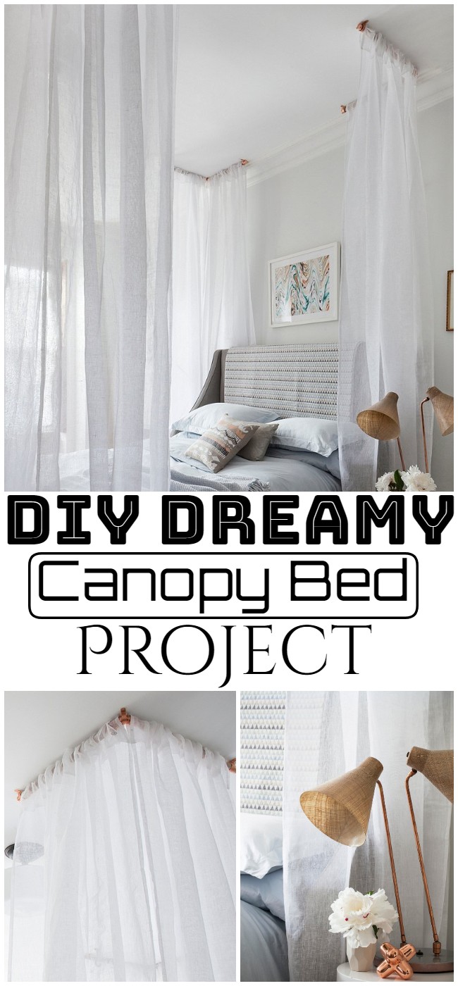 DIY Dreamy Canopy Bed Project