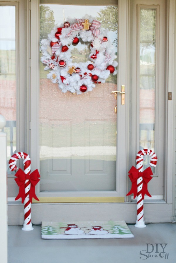 DIY PVC Outdoor Christmas Decoration
