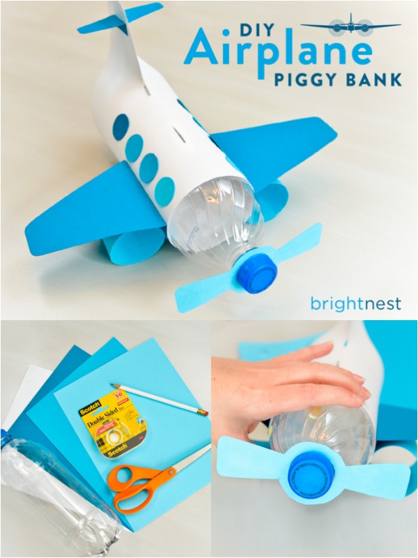Diy Piggy Bank Out Of A Plastic Bottle