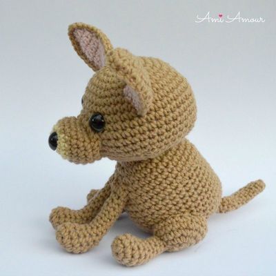 Free Crochet Chihuahua Dog Amigurumi Pattern