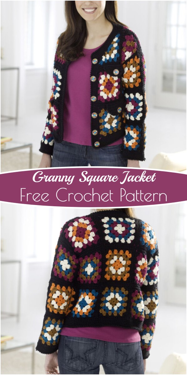 Granny Square Jacket