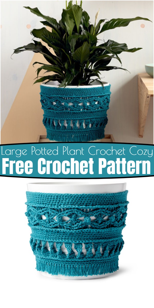 Potted Plant Crochet Free Pattern