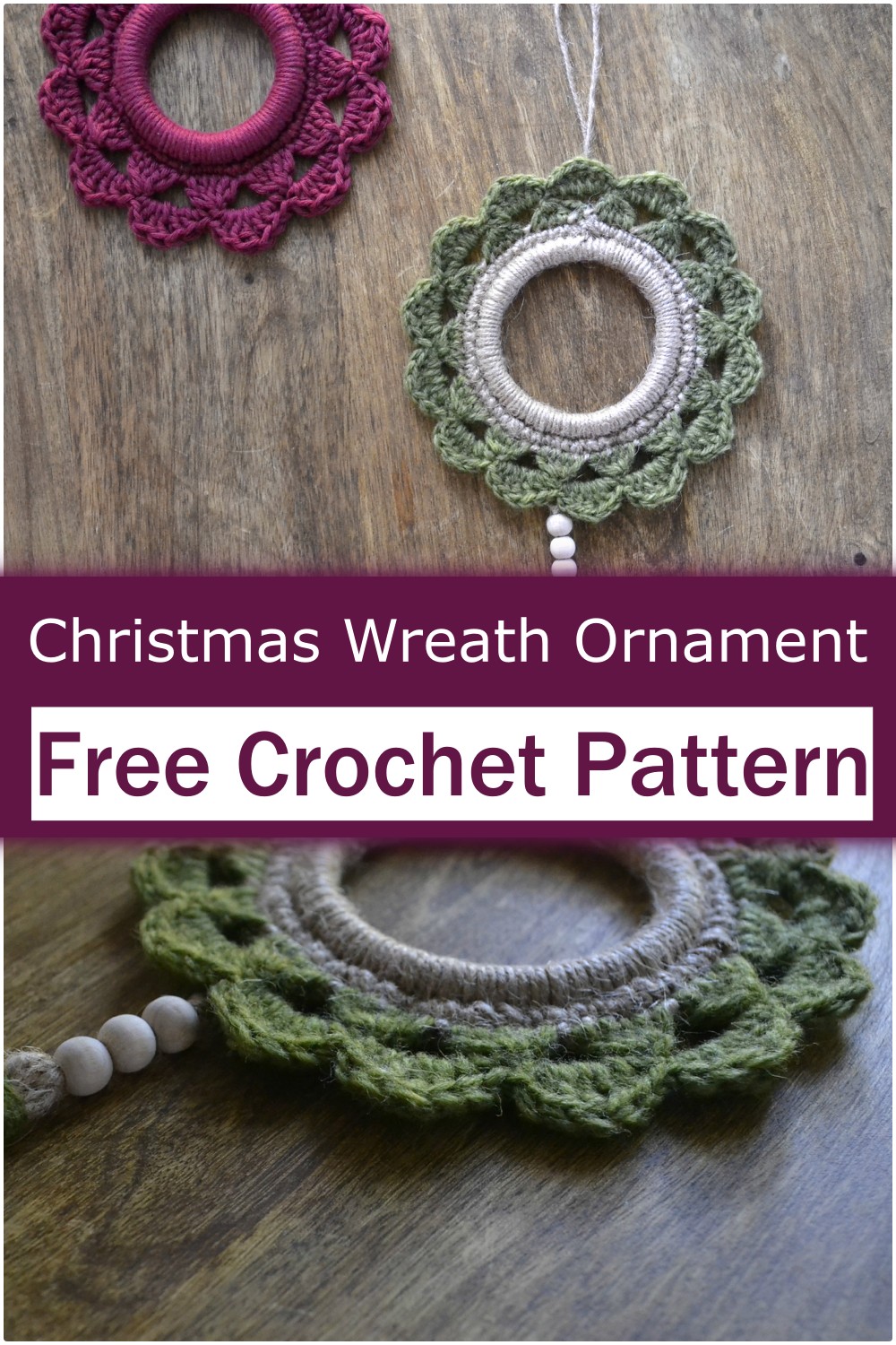 How To Make A Christmas Ornament Wreath