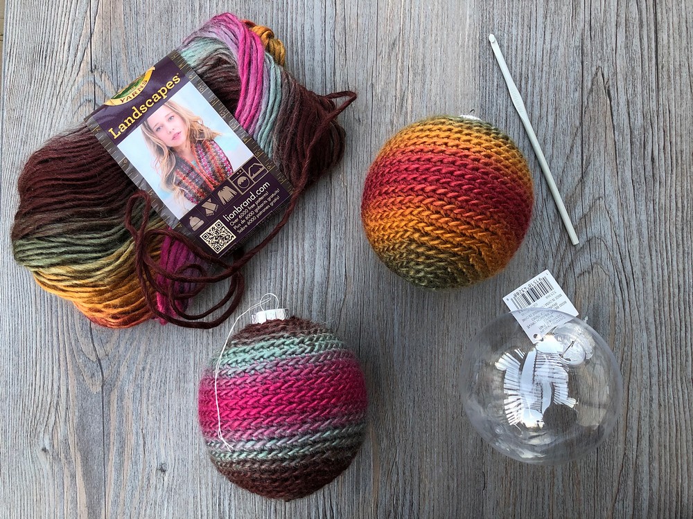 Crochet Easy Christmas Bauble
