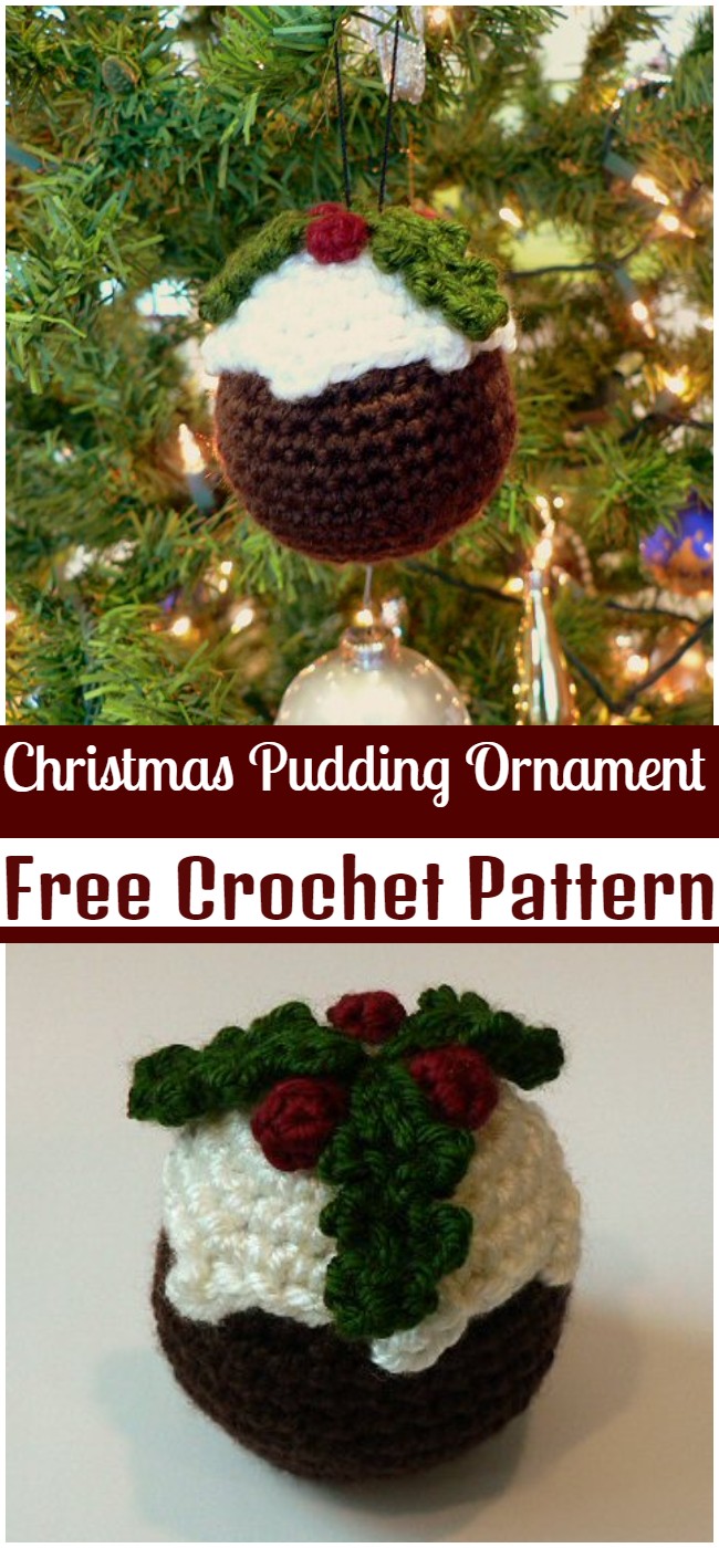 FreeChristmas Pudding Ornament 