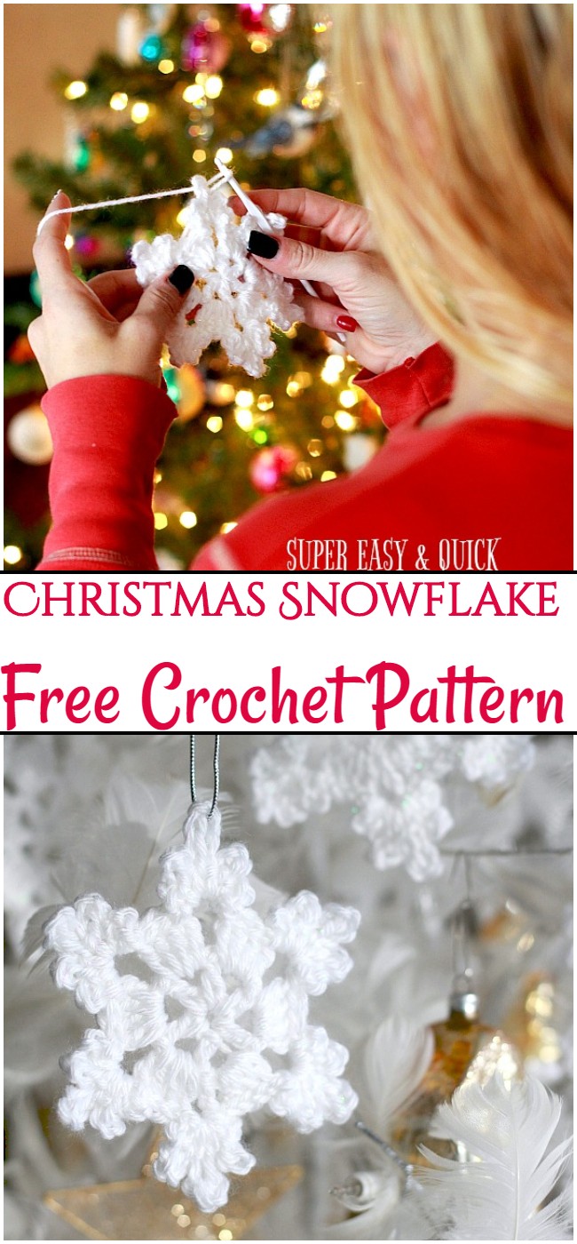 Free Crochet Christmas Snowflake Pattern