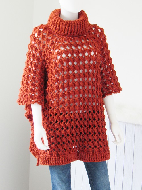 Free Crochet Elise Poncho