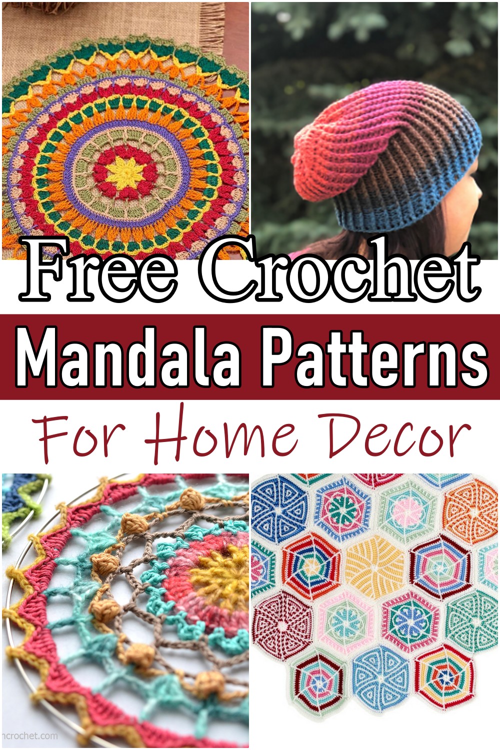 15 Free Crochet Mandala Patterns