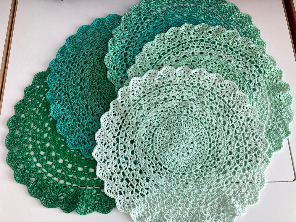 Crochet Mandala Placemats Idea