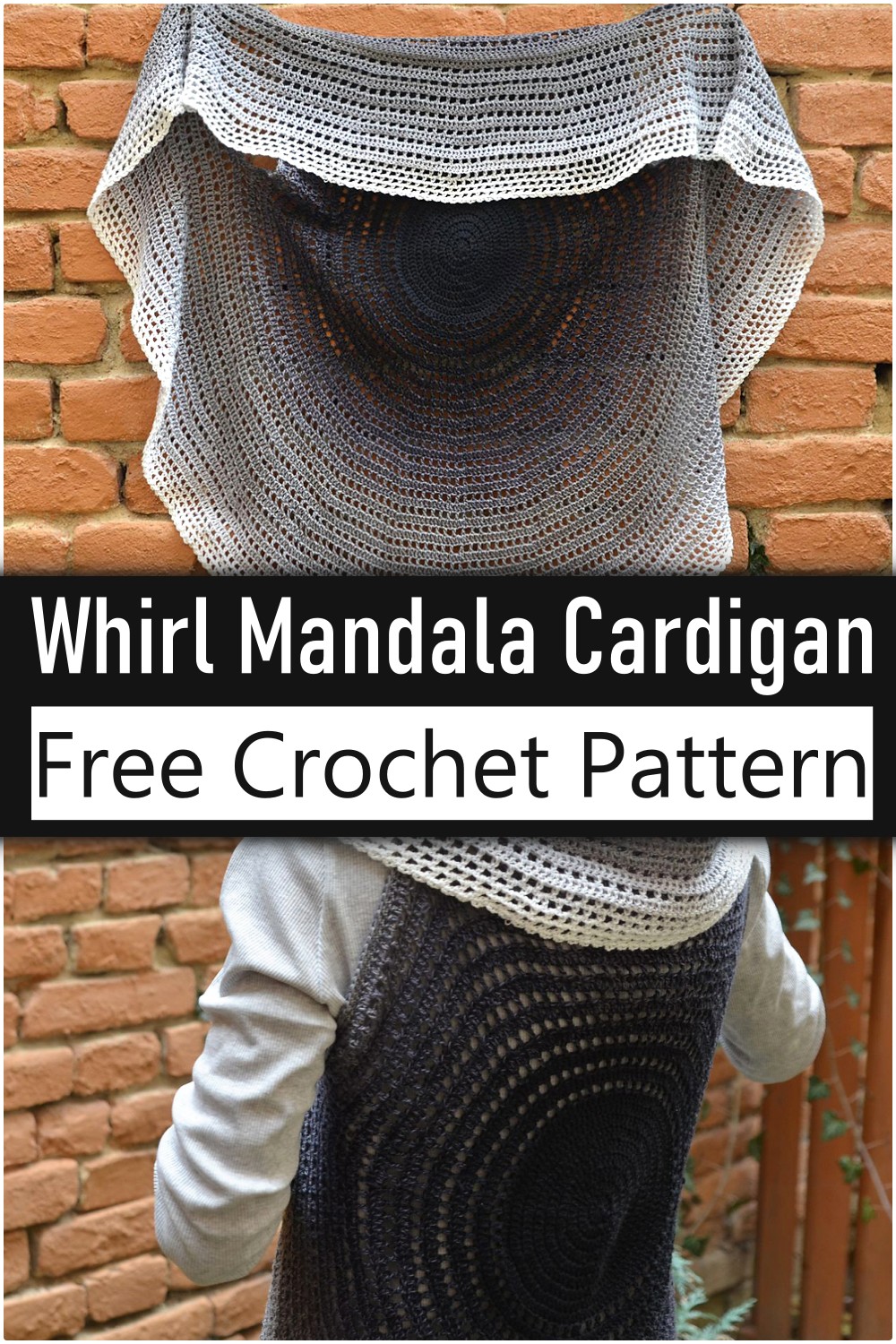 Whirl Crochet Mandala Vest Pattern Free