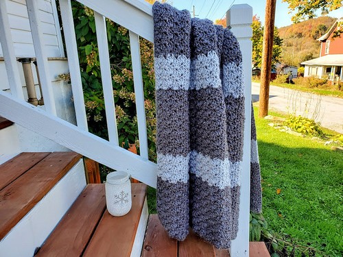 Shell Stitch Crochet Blanket