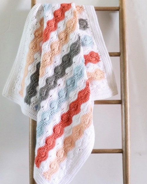 Crochet Stitch Baby Blanket Pattern