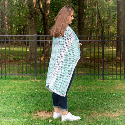 Easy Double Crochet Blanket Free Pattern