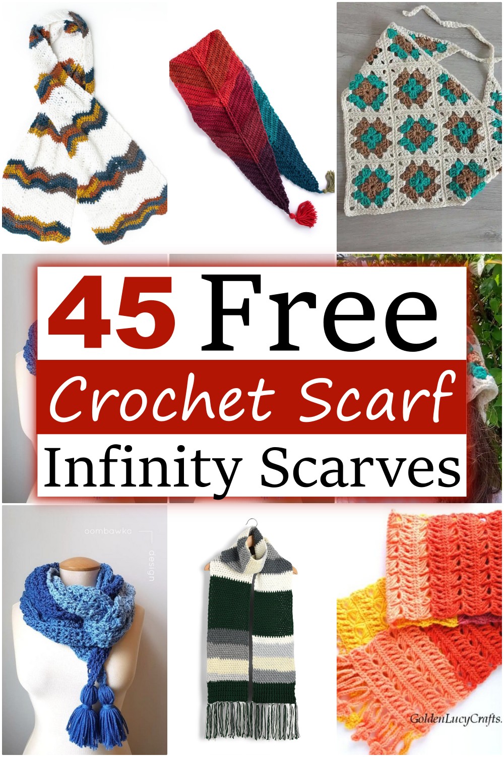 Free Crochet Scarf Patterns - Infinity Scarf Patterns