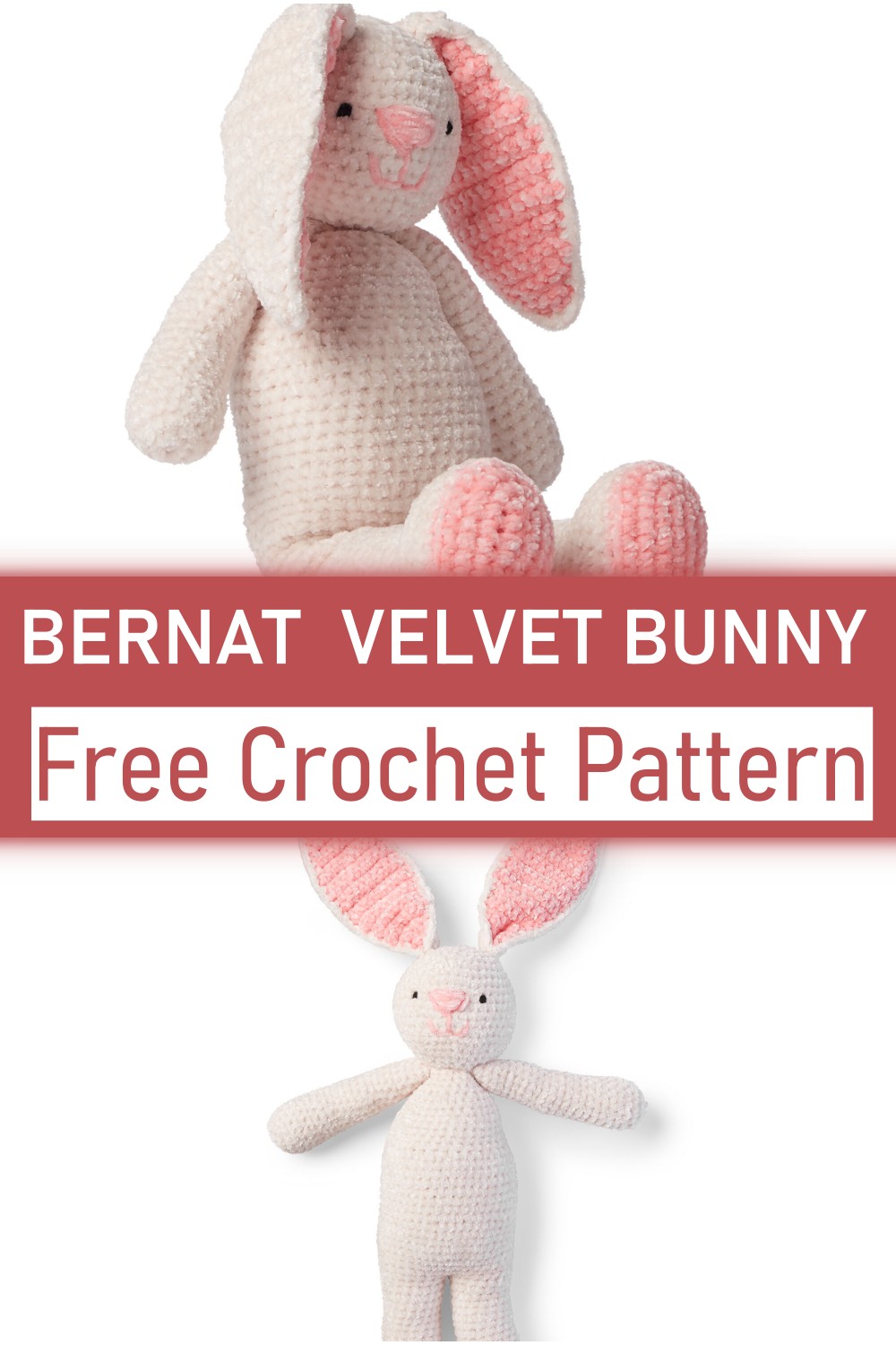 Velvet Long Eared Bunny Crochet Pattern