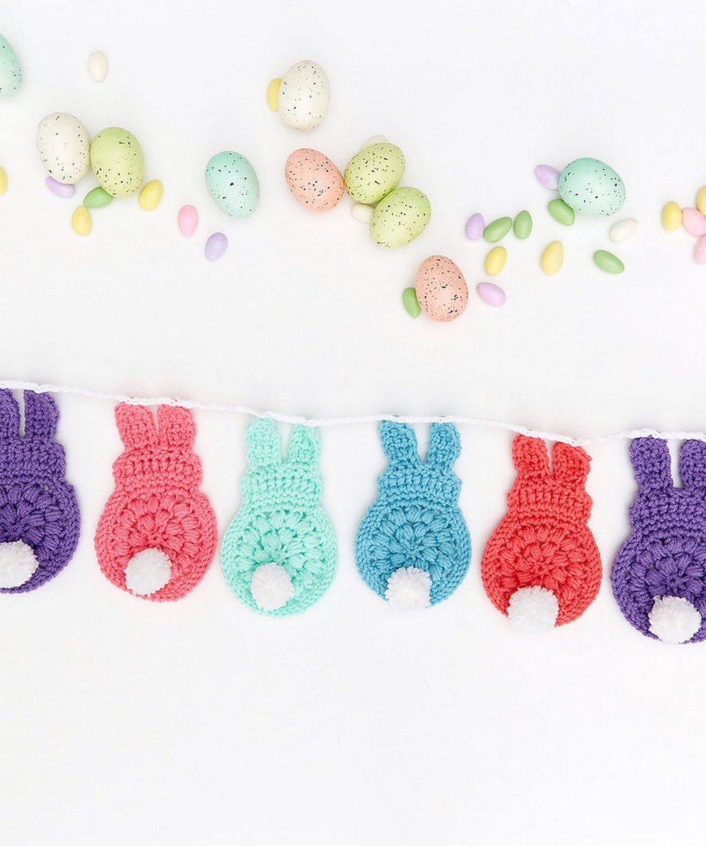 Bunny Garland Crochet Pattern