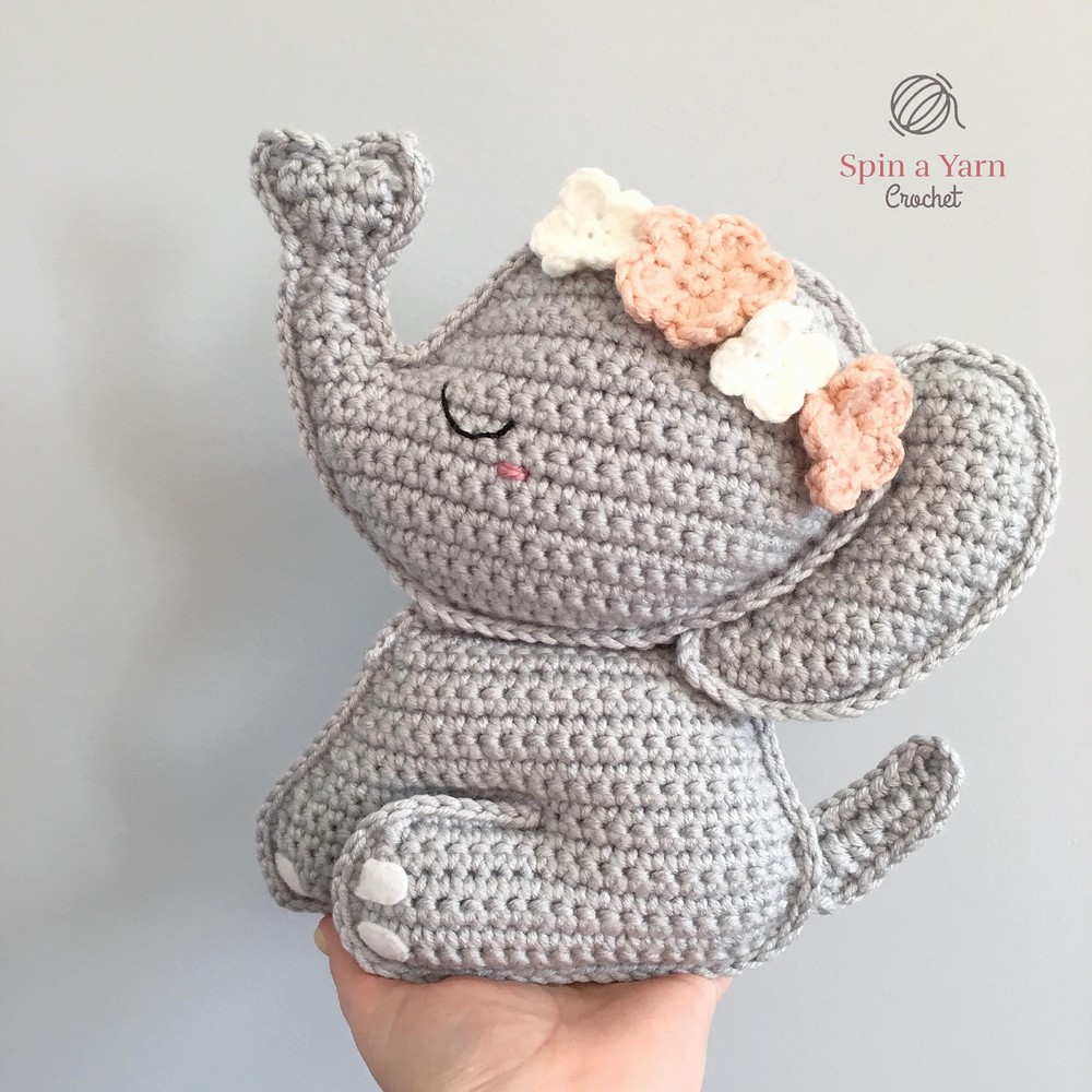 Crochet Elephant Amigurumi