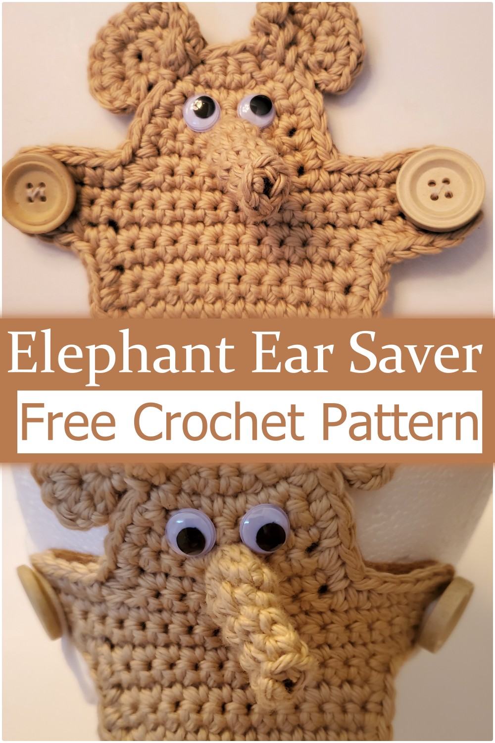 Crochet Elephant Ear Saver