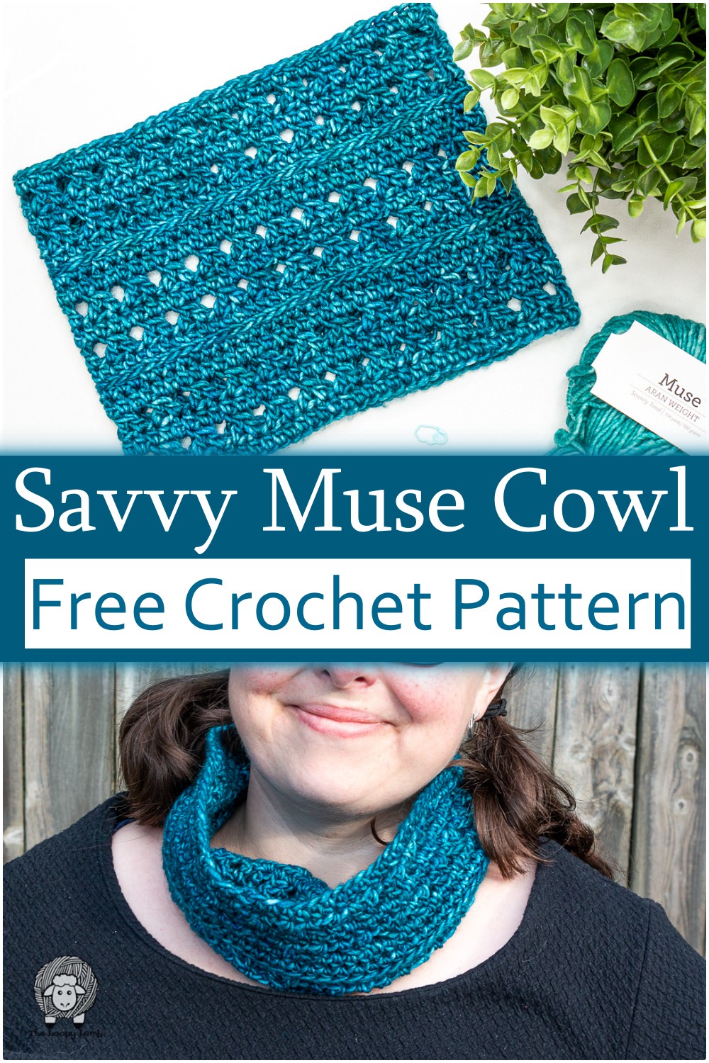 Savvy Muse Crochet Cowl Pattern