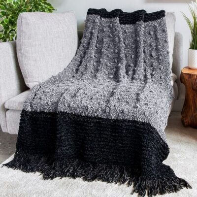 Crochet Bobble Pop Blanket 