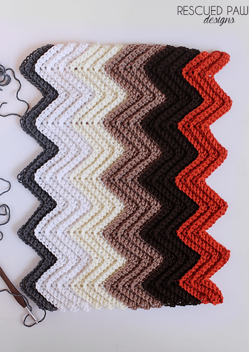 Crochet Easy Chevron Pattern