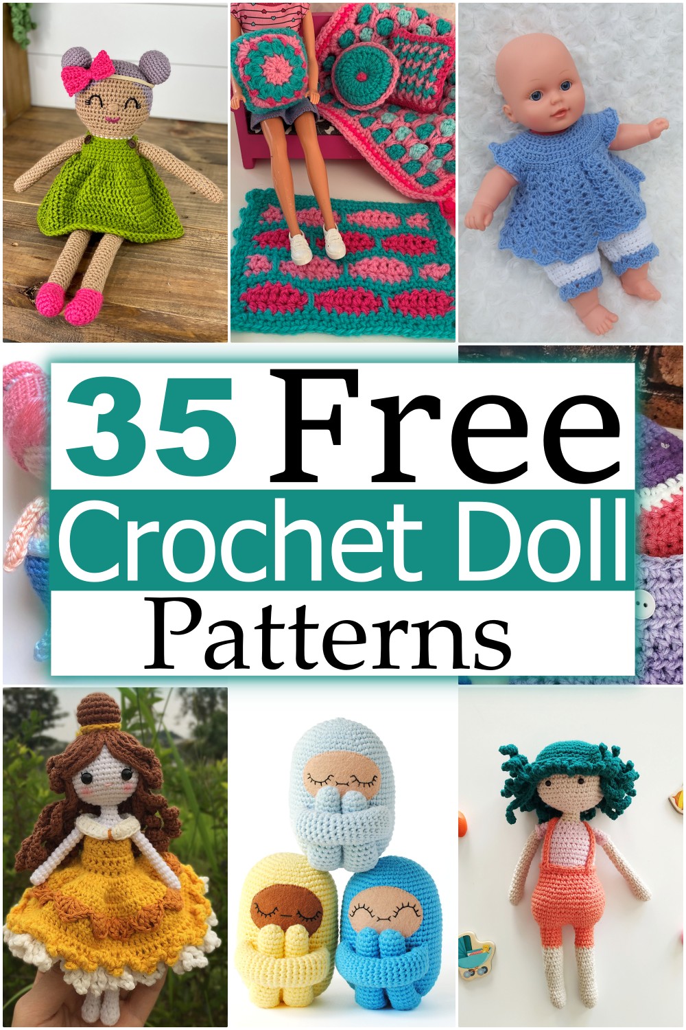 35 Free Crochet Doll Patterns