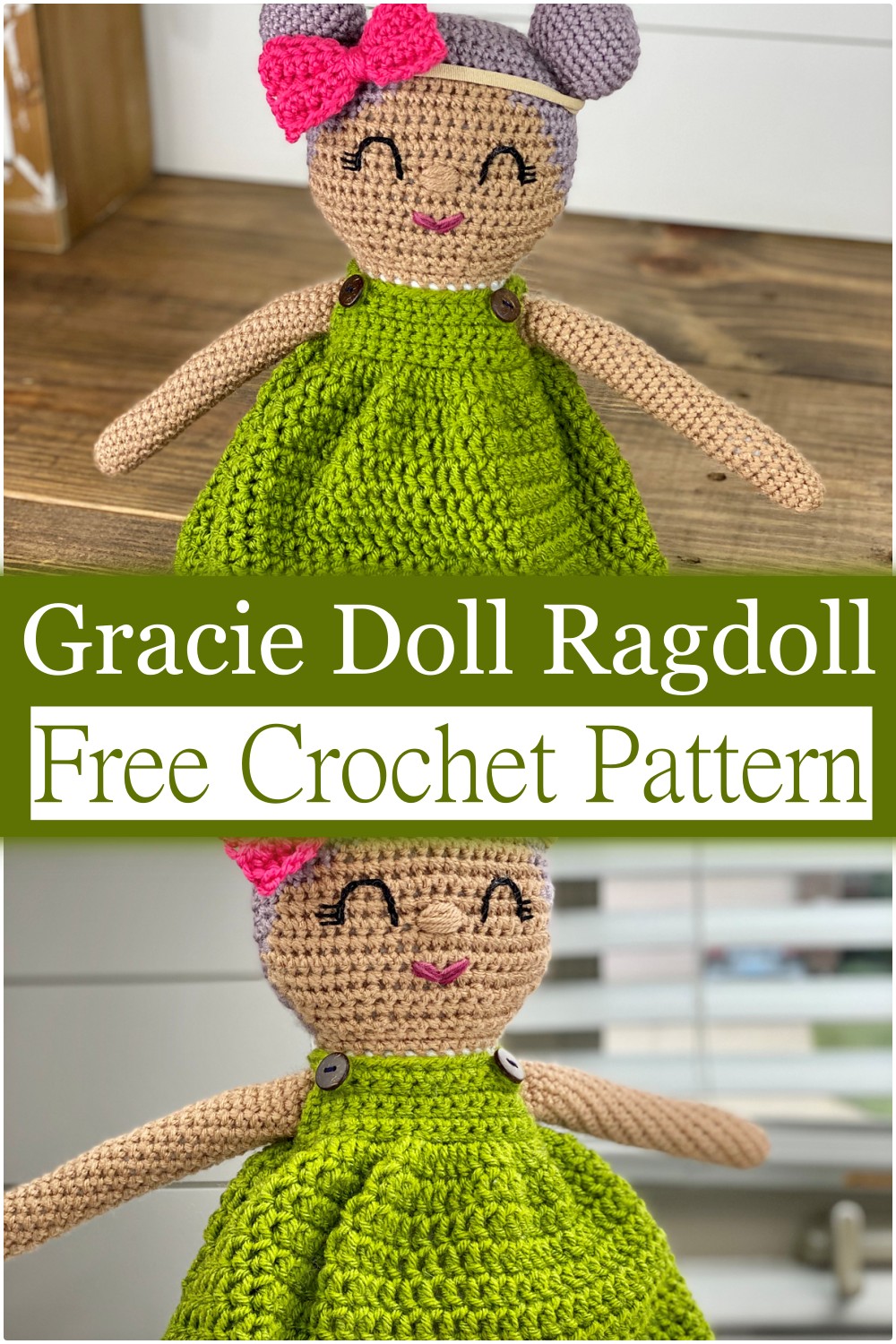 Crochet Gracie Doll Ragdoll