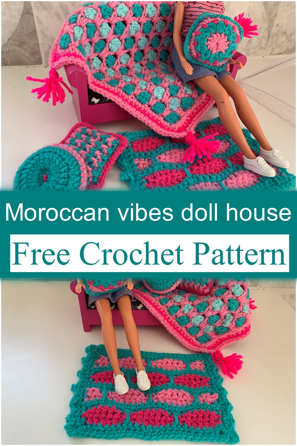 Moroccan vibes doll house