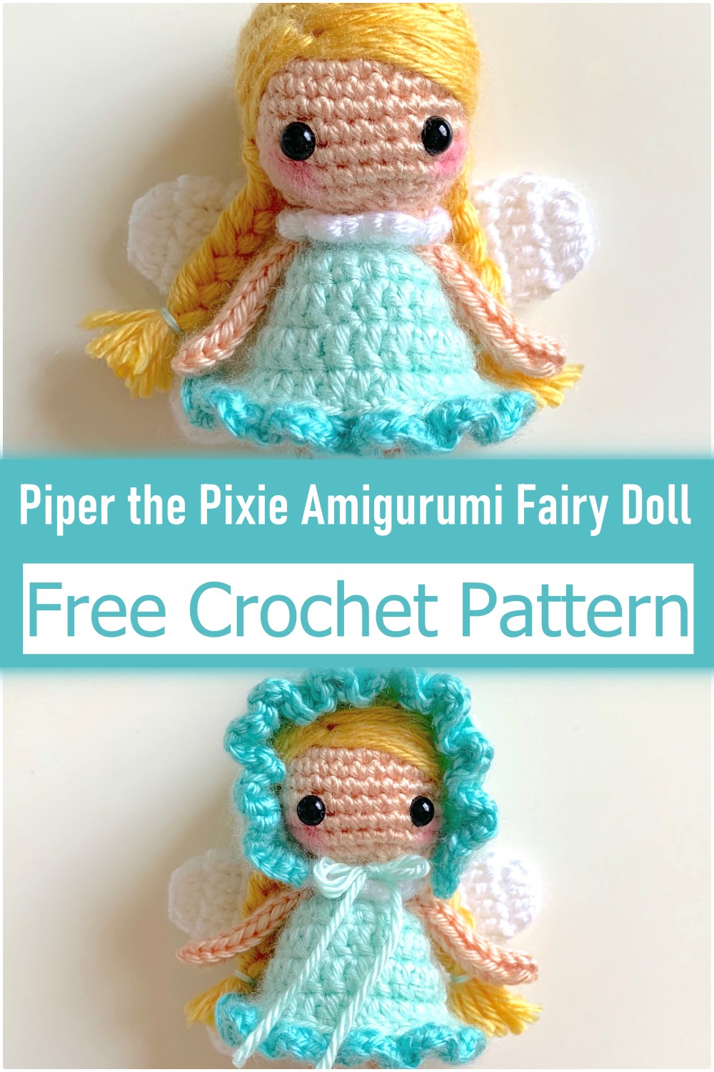 Piper the Pixie Amigurumi Fairy Doll